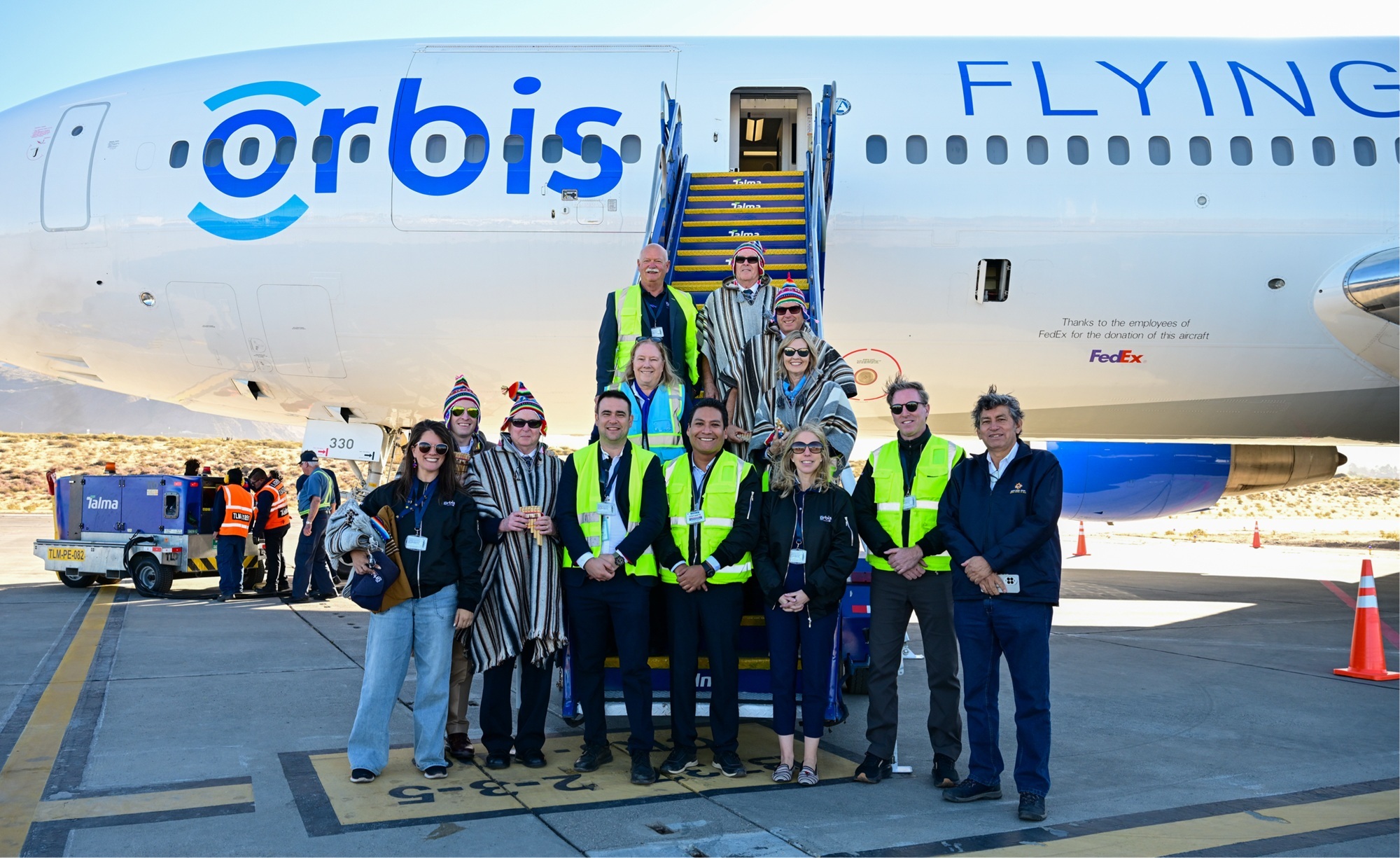 Orbis Flying Eye Hospital lands in Peru | Orbis