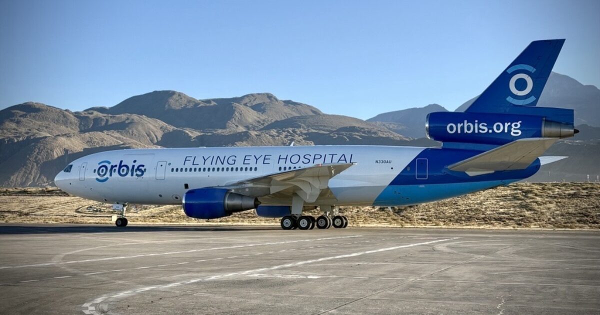 Orbis Flying Eye Hospital lands in Peru | Orbis