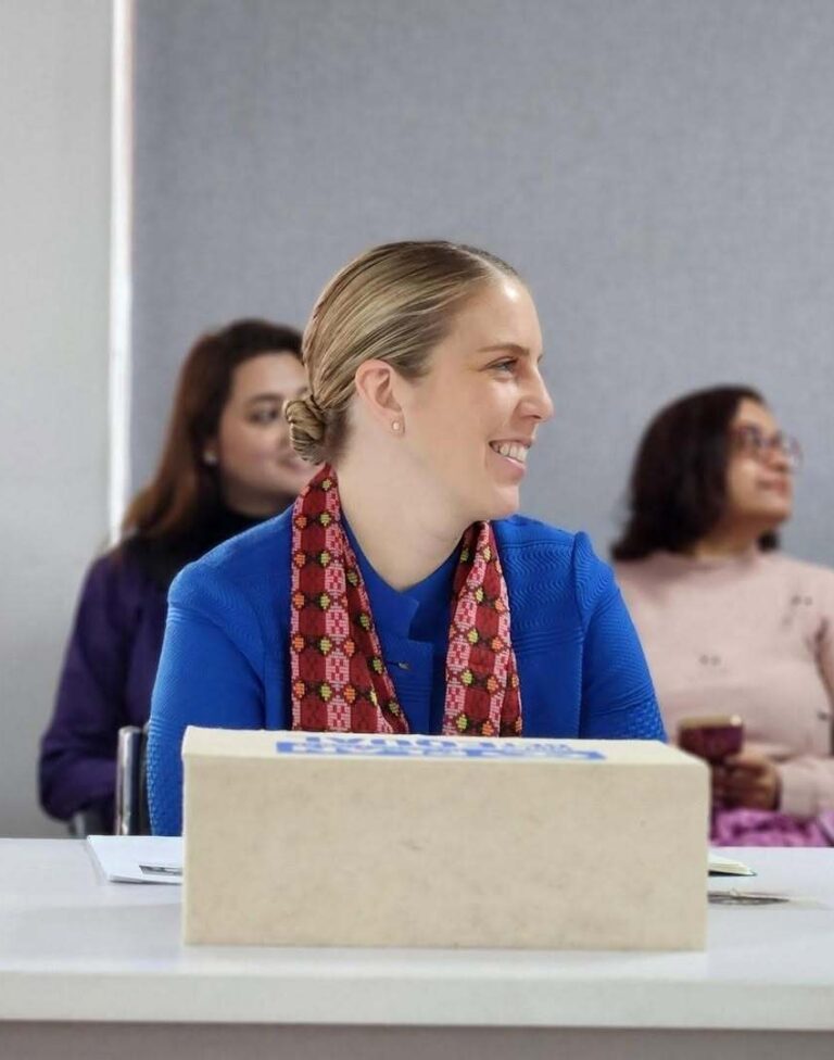 Kathleen Sherwin the Chief Strategy Engagement Officer Global Hub is here in Nepal She visi 1