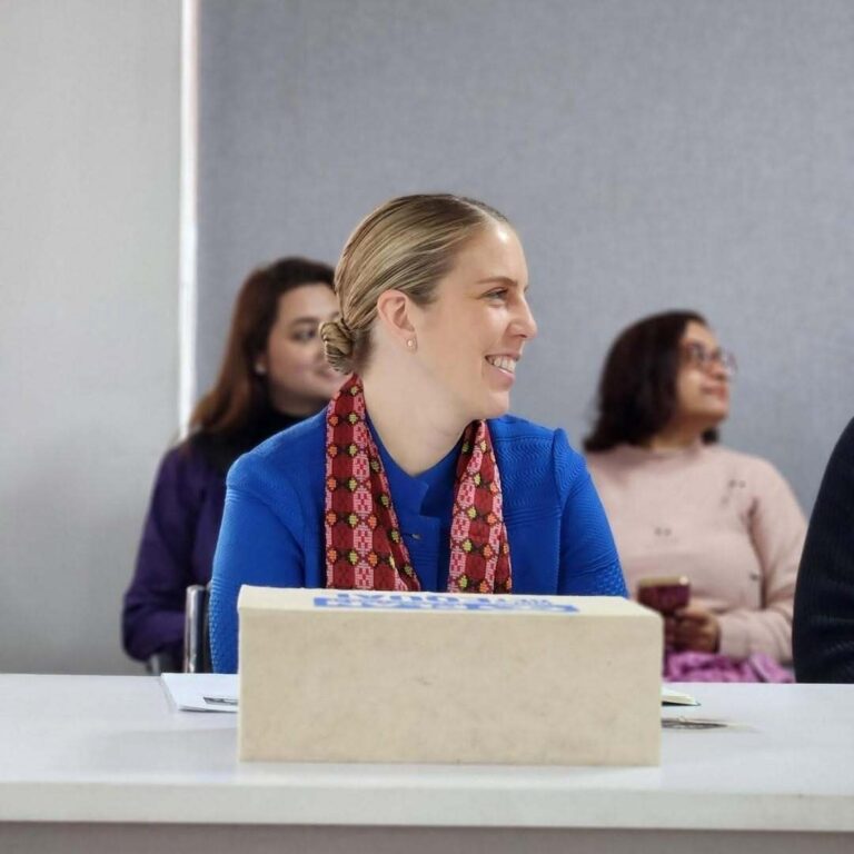 Kathleen Sherwin the Chief Strategy Engagement Officer Global Hub is here in Nepal She visi 1