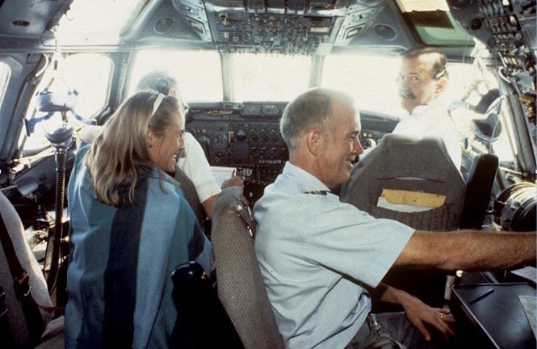 Bill Wilson in DC8