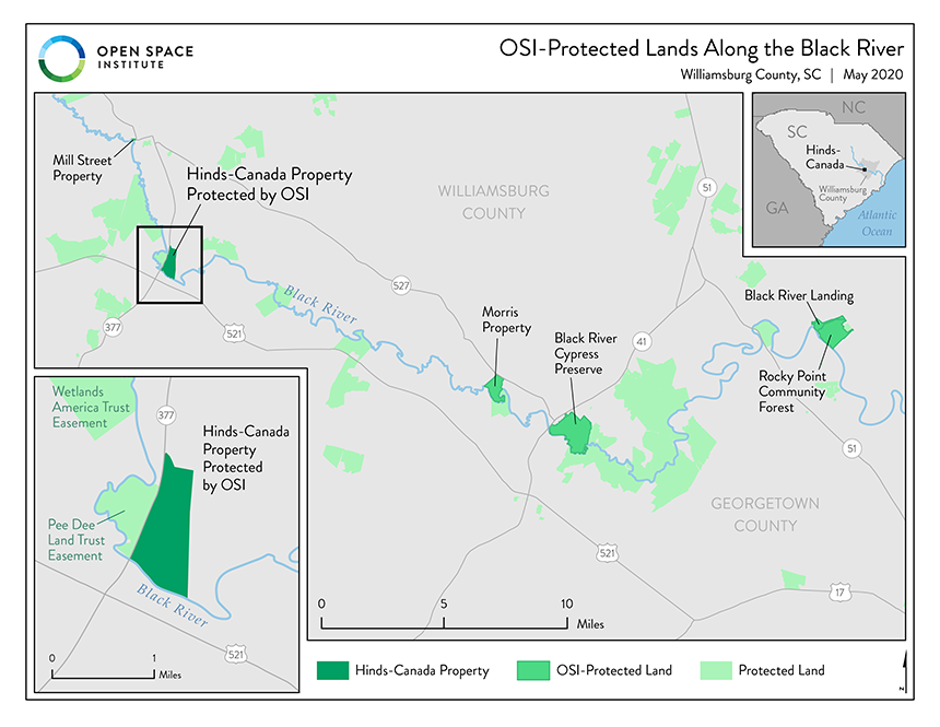 OSI Protects Sixth Property to Safeguard South Carolina's Black River