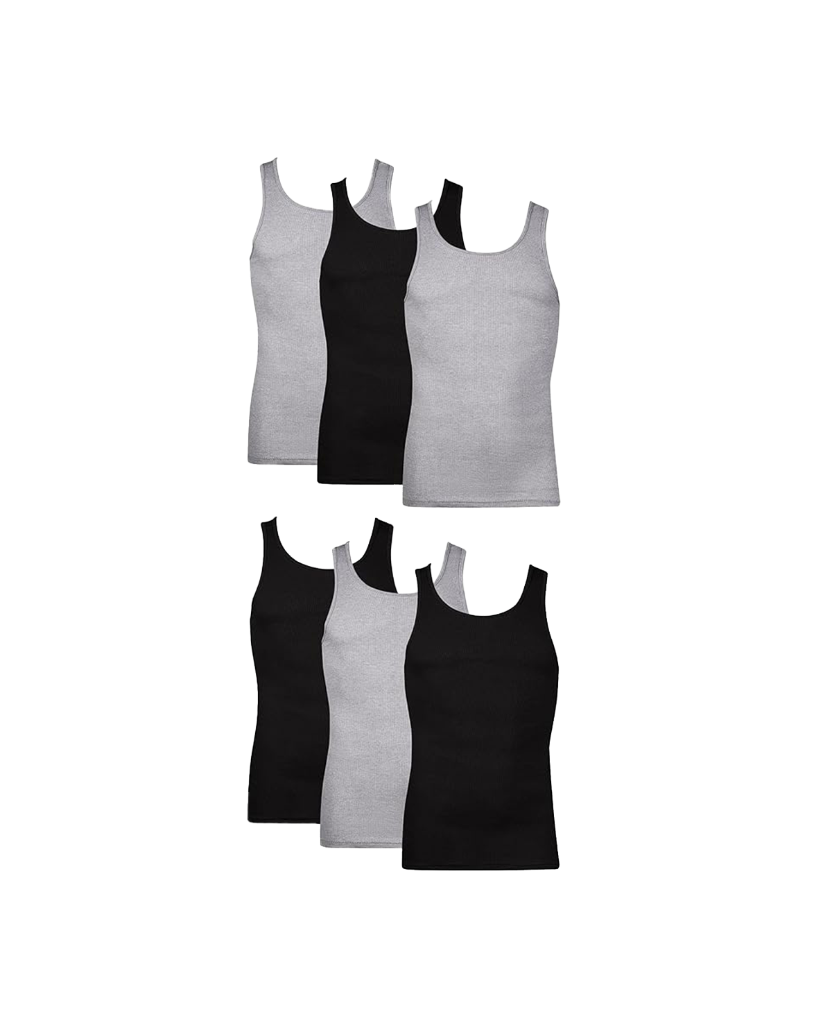 6-Pack Tagless Tanks