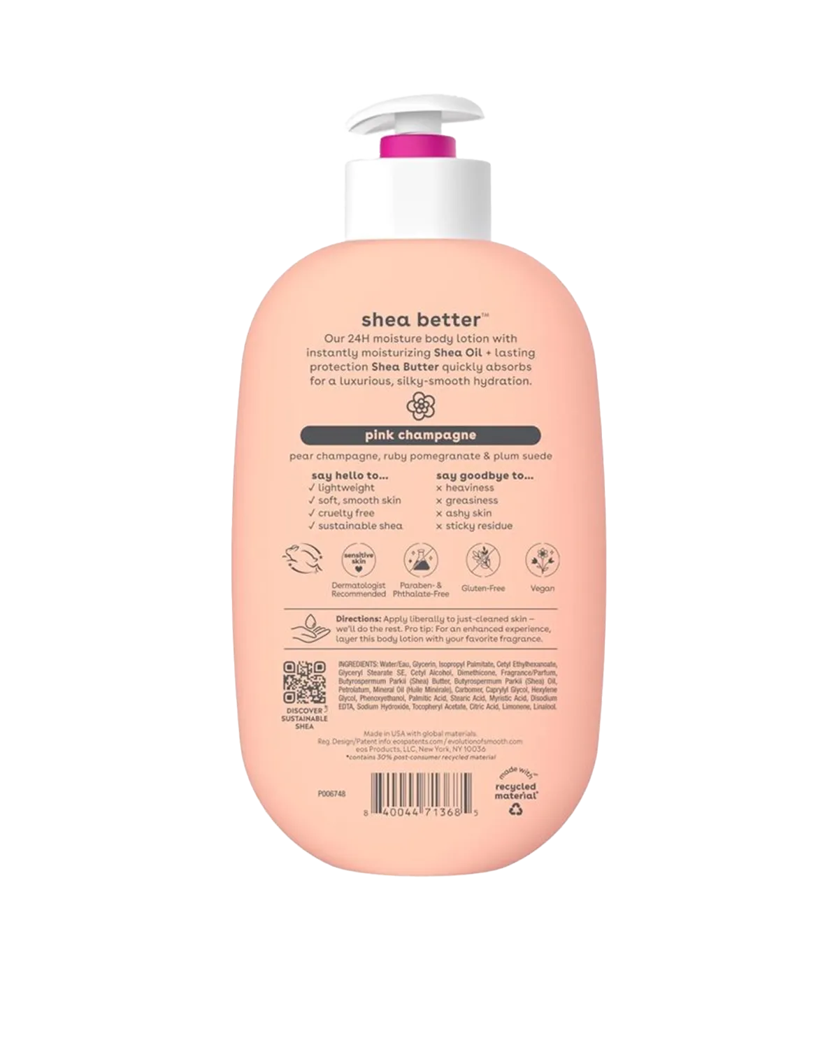 Shea Better Pink Champagne Body Lotion
