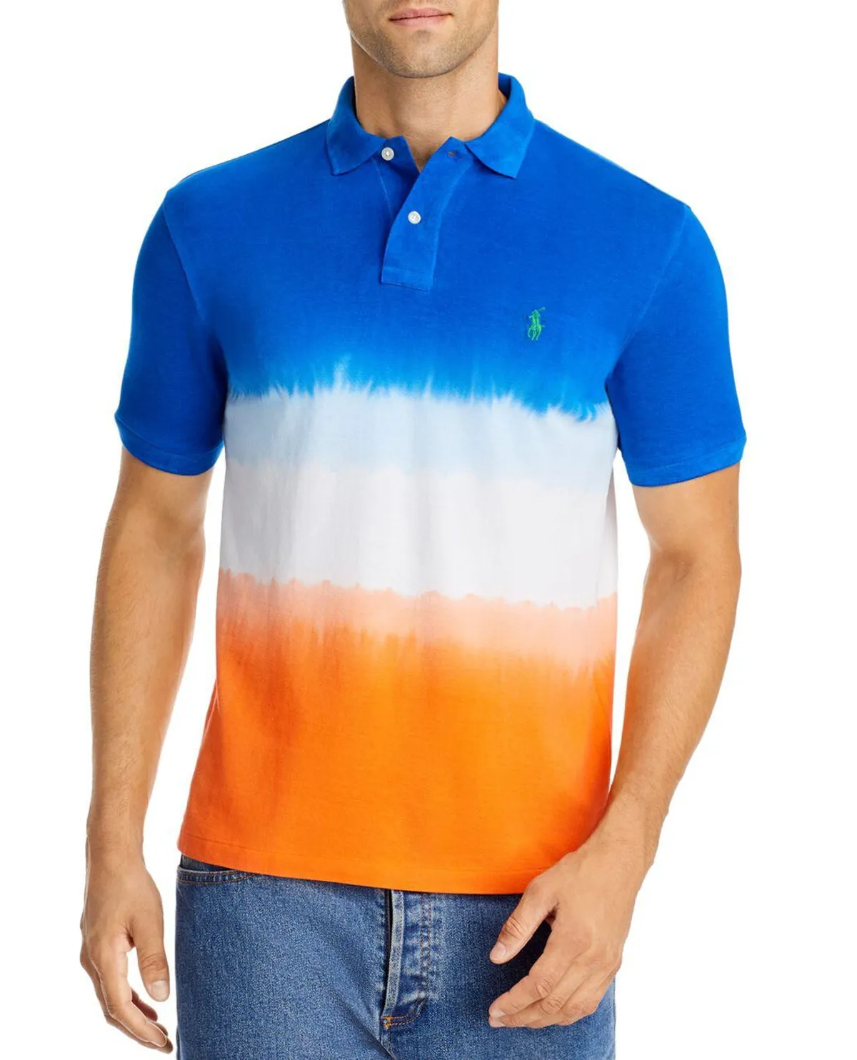 Tie-Dye Ombre Cotton Mesh