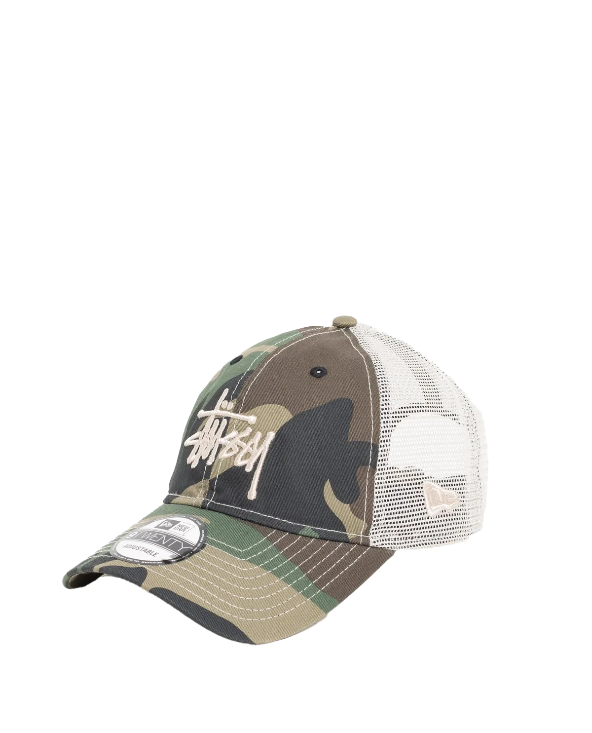 9TWENTY Camo Washed Trucker