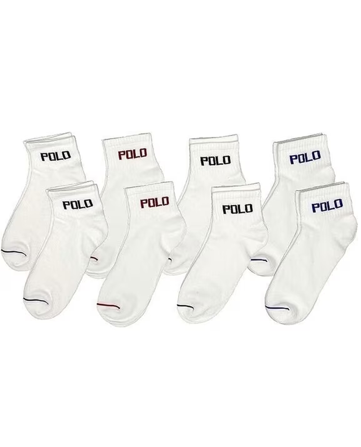 8-Pack Ankle Cushioned Socks