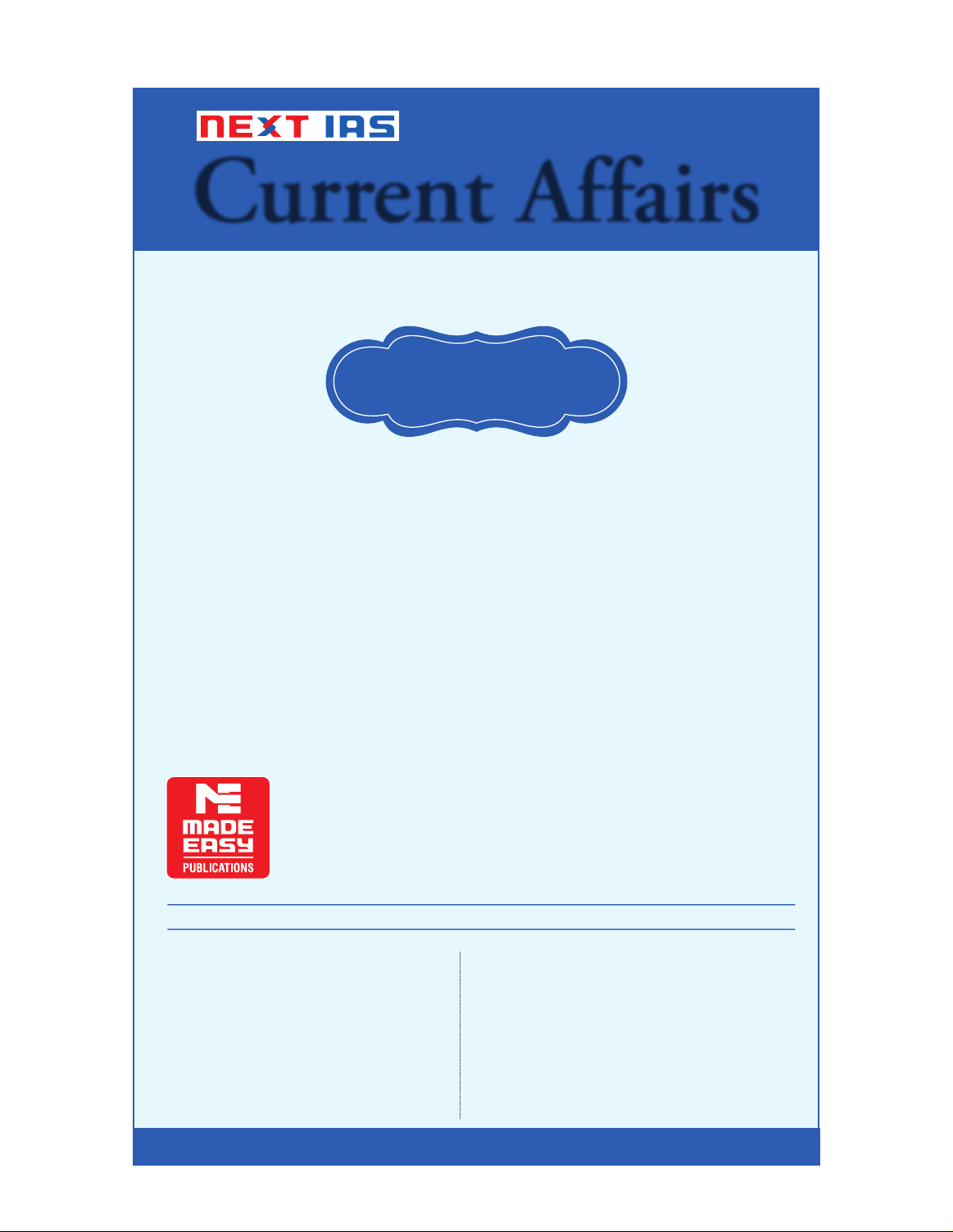 Current Affairs