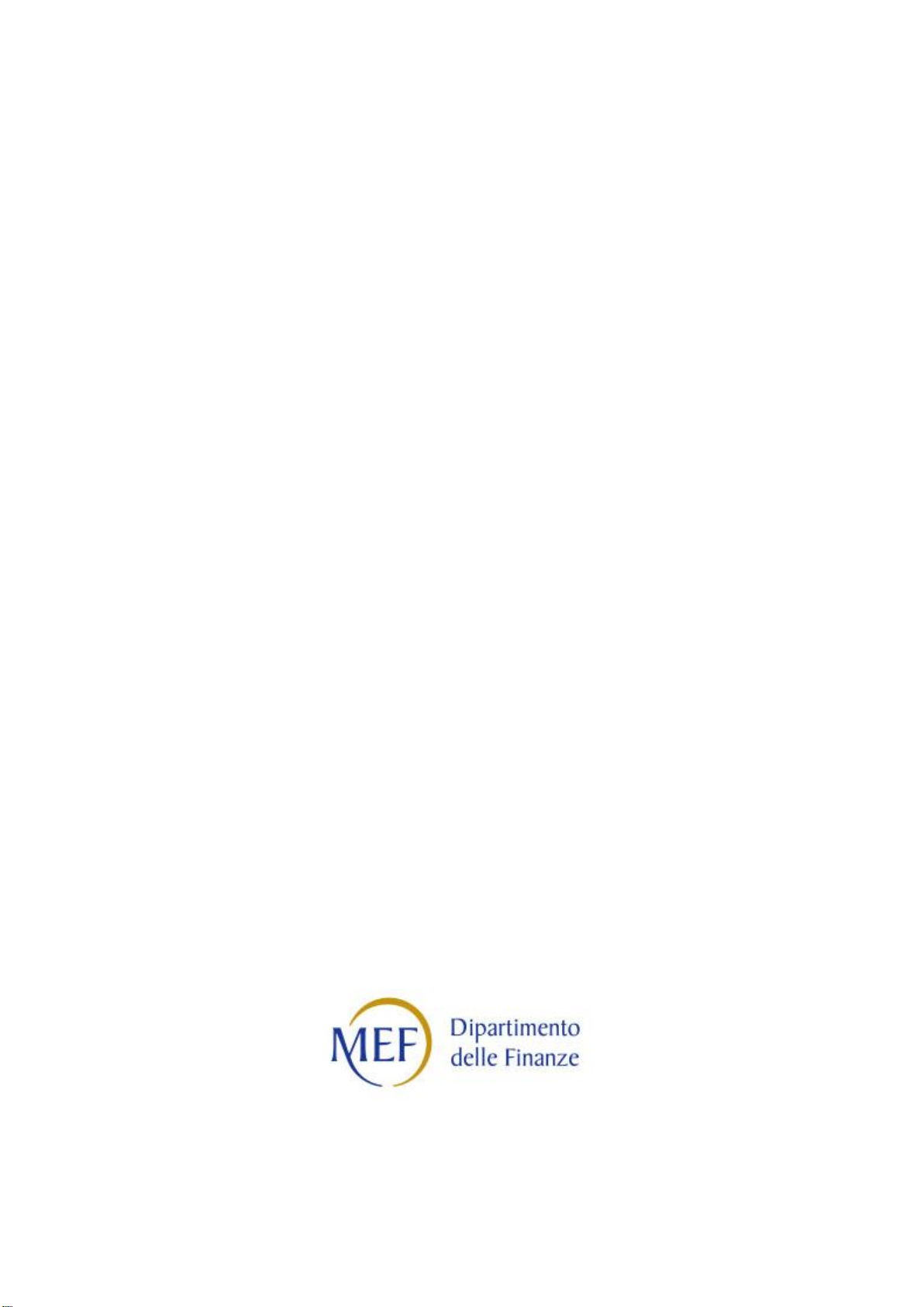 MANUALE DI CONSERVAZIONE PER I SERVIZI DI CONSERVAZIONE DEL DIPARTIMENTO DELLE FINANZE