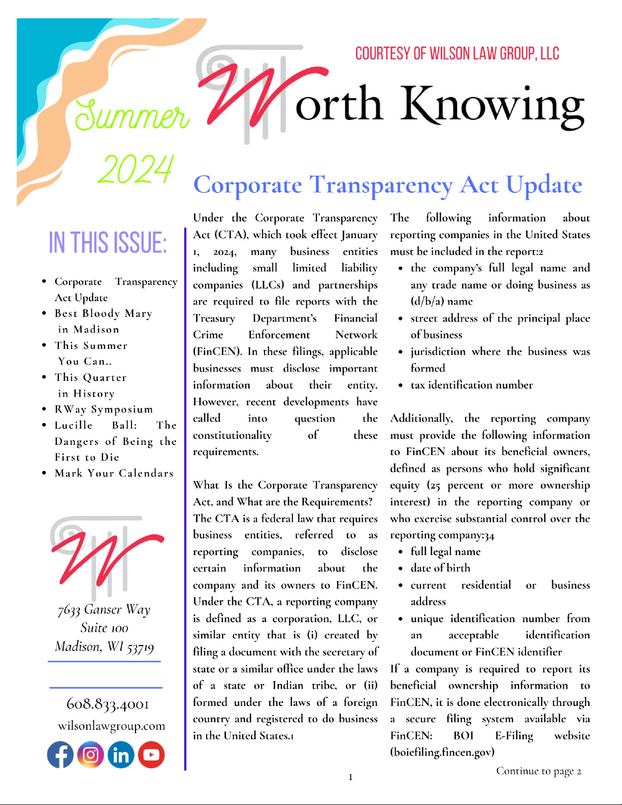 Summer Worth Knowing