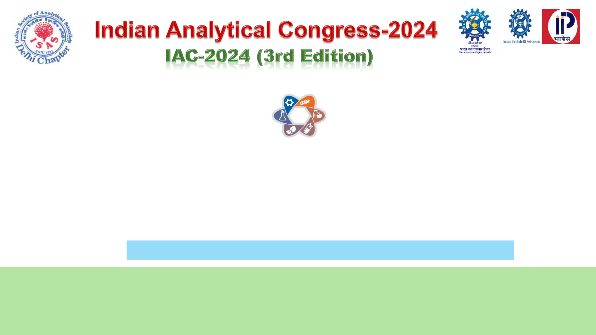 Indian Analytical Congress-2024 IAC-2024 (3rd Edition)