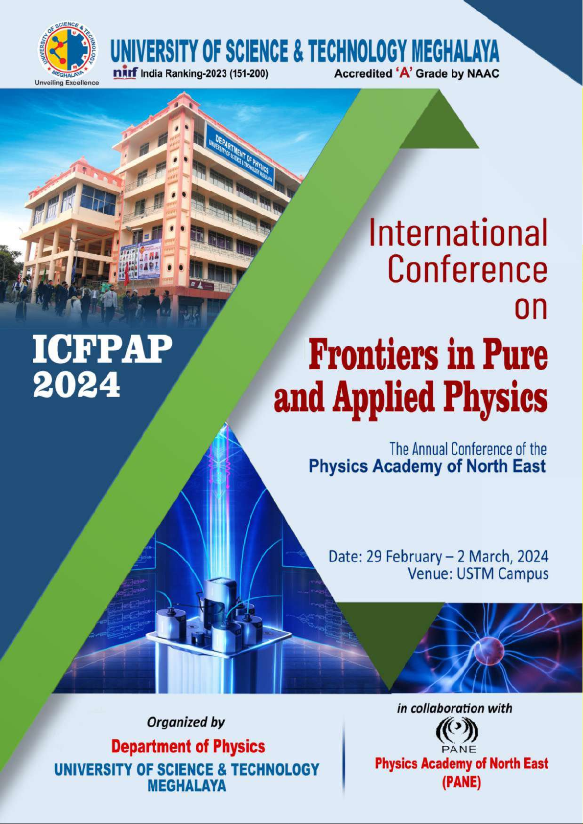 International Conference on Frontiers in Pure and Applied Physics