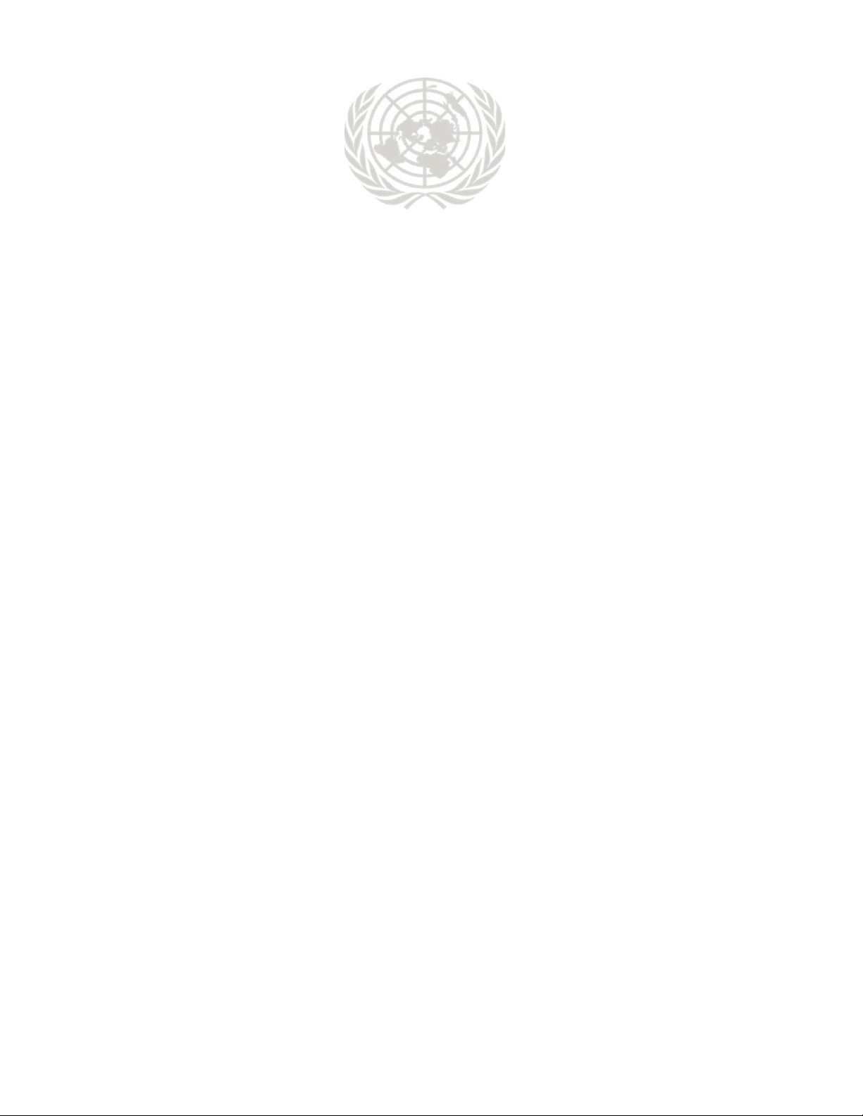CARANA Country Study Scenario-Based Exercise Complete Package for United Nations Staff Officers Specialised Training Materials
