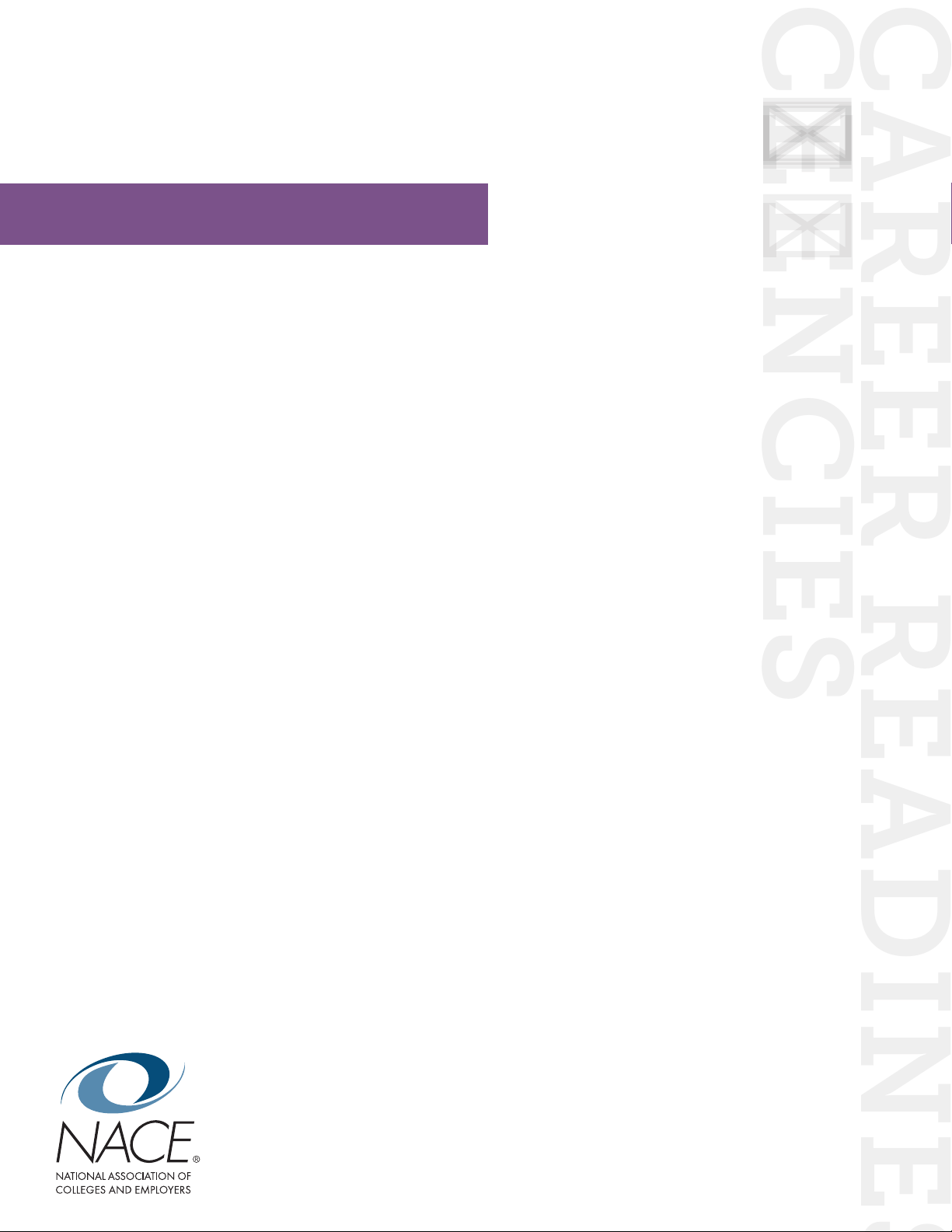 Development and Validation of the NACE Career Readiness Competencies
