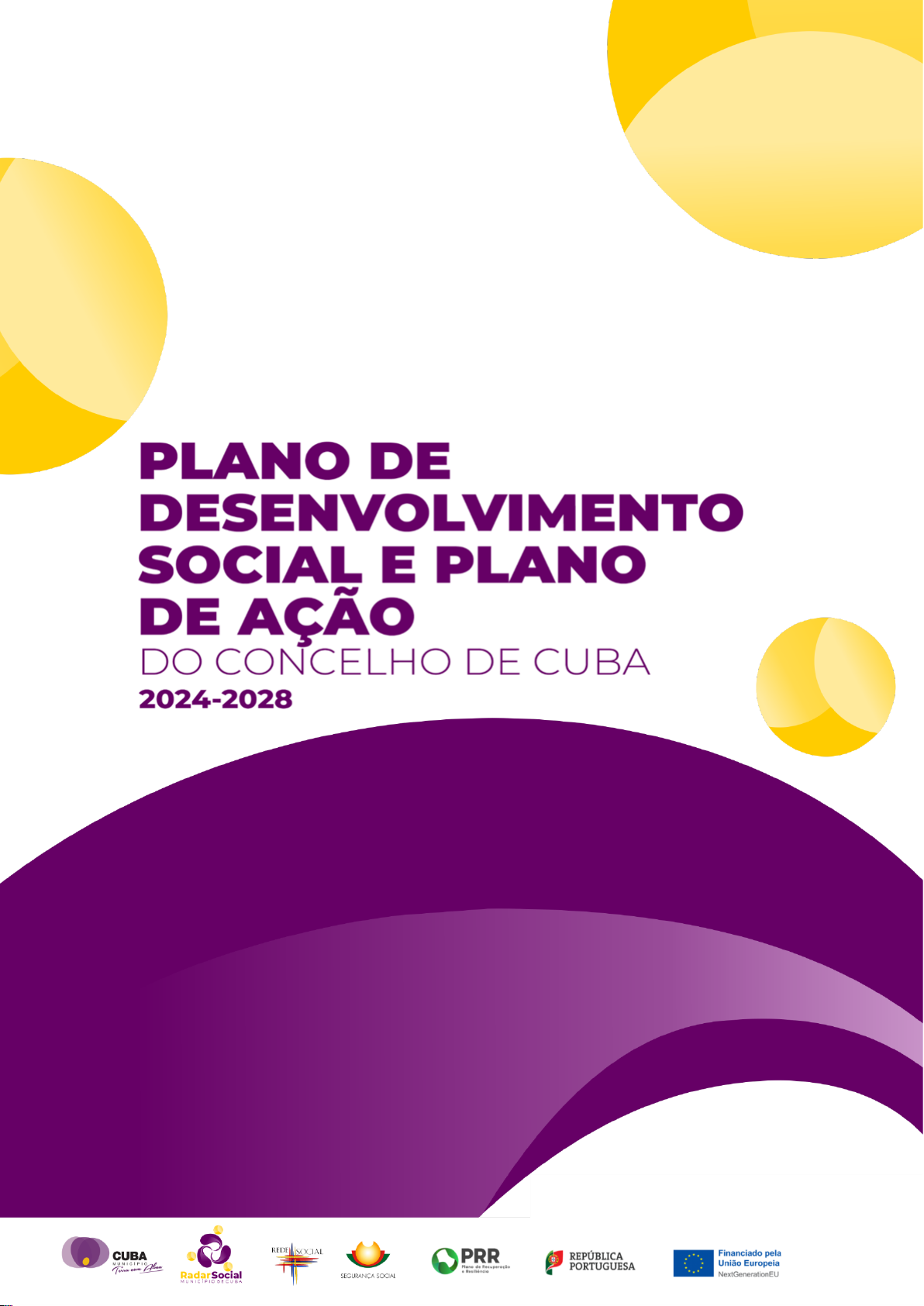 Plano de Desenvolvimento Social e Plano de Ação do Concelho de Cuba 2024-2028