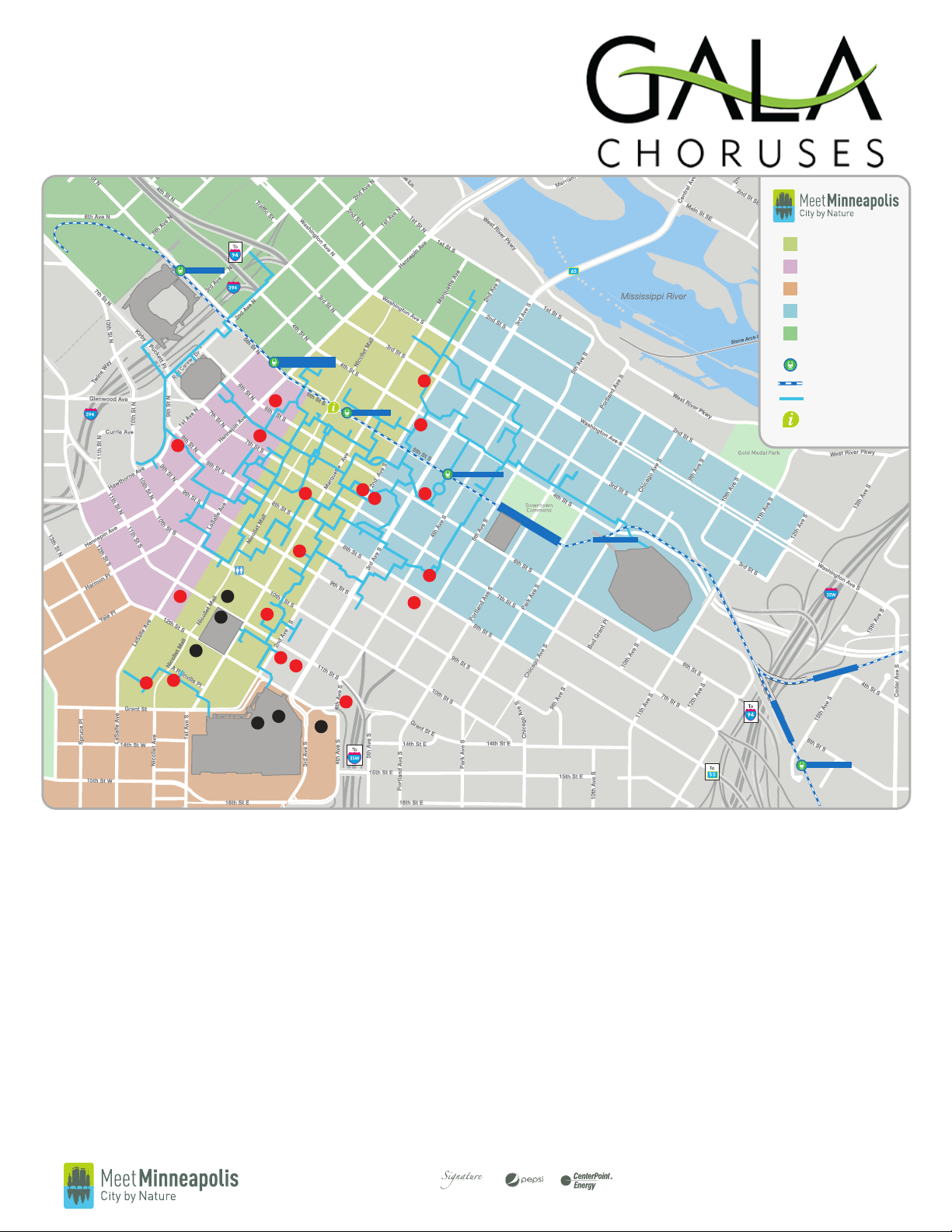 HOTELS / PERFORMANCE VENUES GALA CHORUSES | 2024 FESTIVAL 11 JULY 10-14, 2024 | MINNEAPOLIS MN