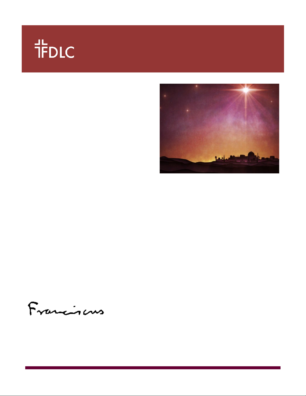 Federation of Diocesan Liturgical Commissions Newsletter Volume 51 No. 7 December 2024