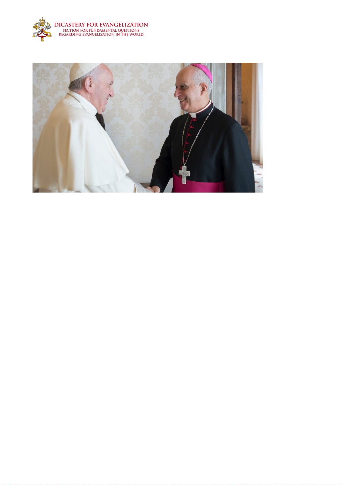 Vatican announces motto of Jubilee Year 2025: 'Pilgrims of Hope'
