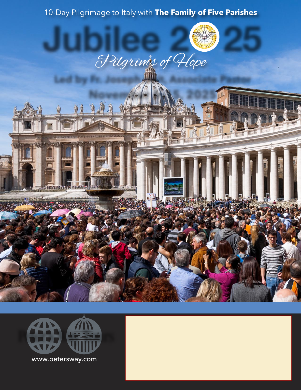 Jubilee 2025 Pilgrimage of Hope