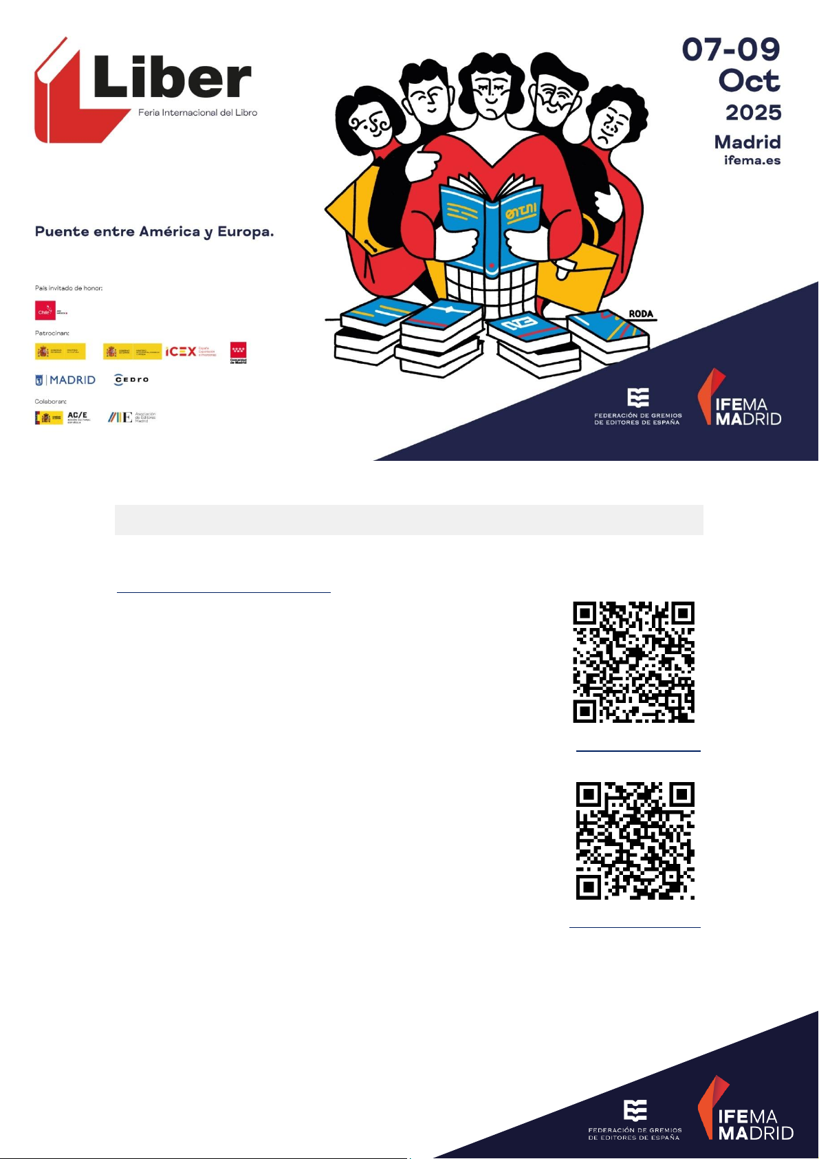 LIBER 2025 - Feria Internacional del Libro