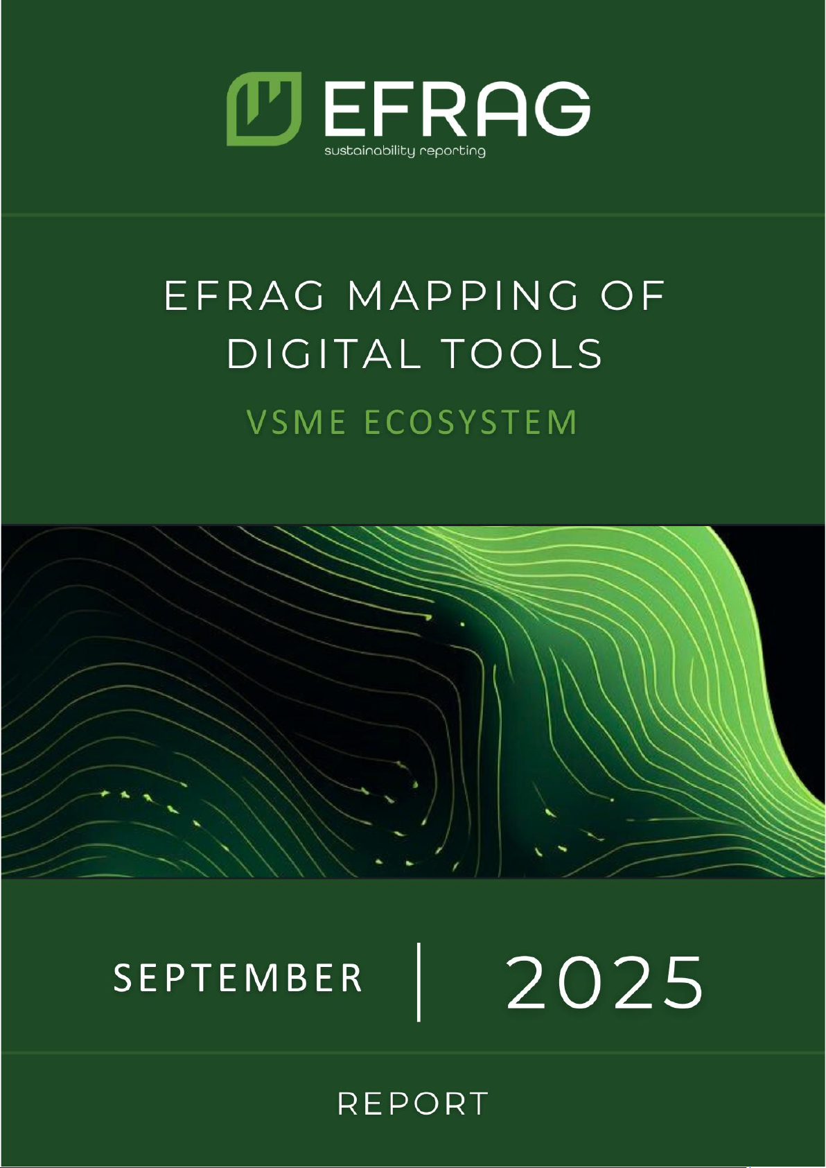 EFRAG MAPPING OF DIGITAL TOOLS VSME ECOSYSTEM