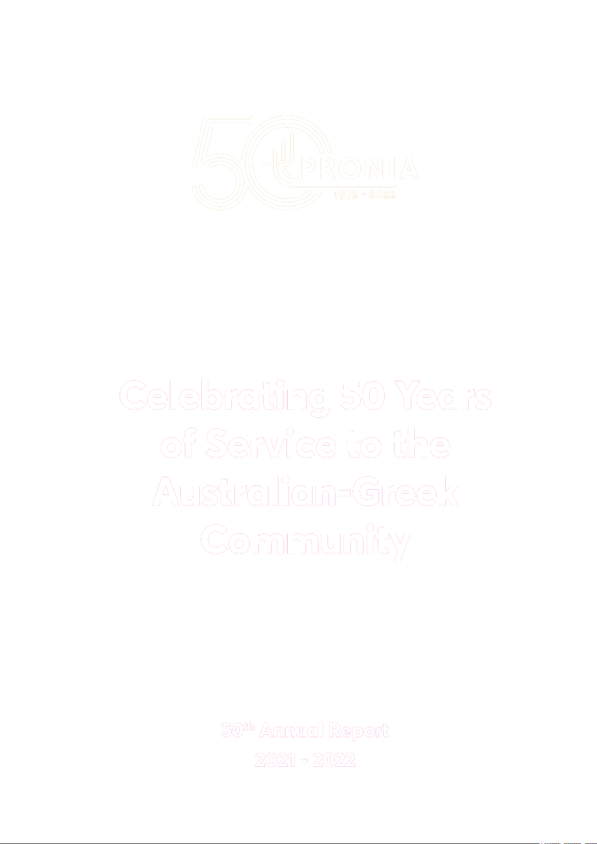 PRONIA 50th Annual Report 2021 - 2022