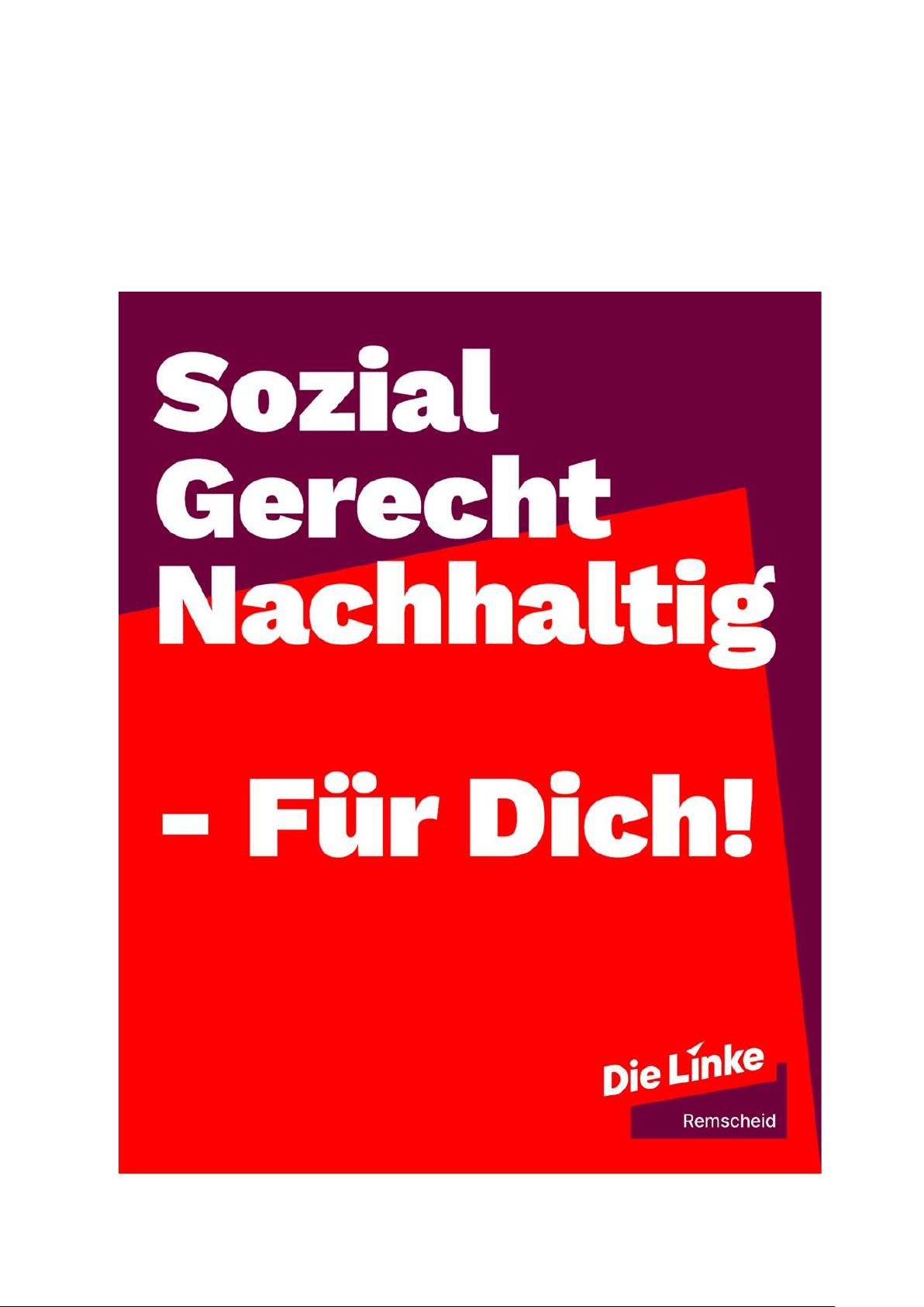 Kommunalwahlprogramm 2025