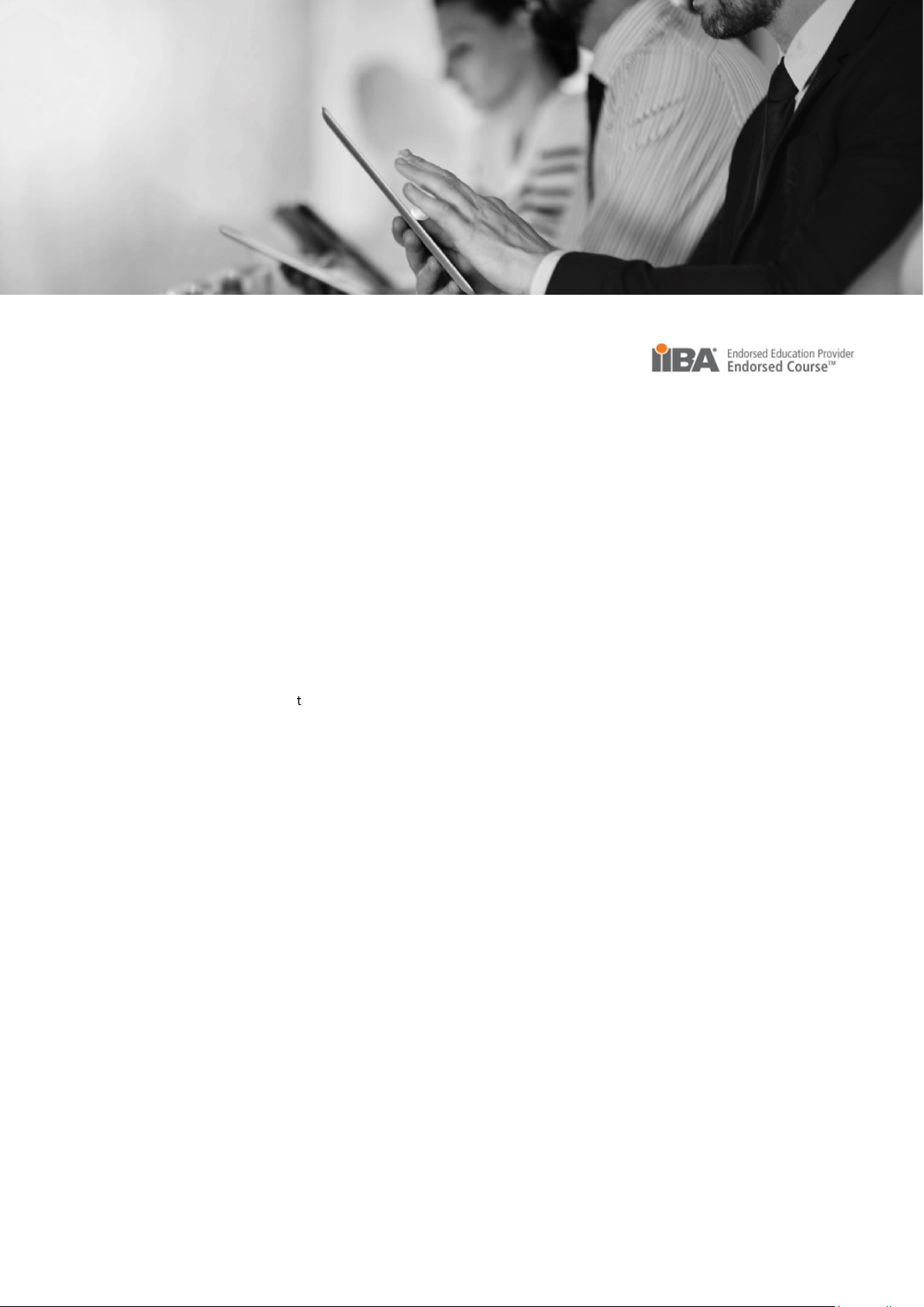 Business Analysis in Practice