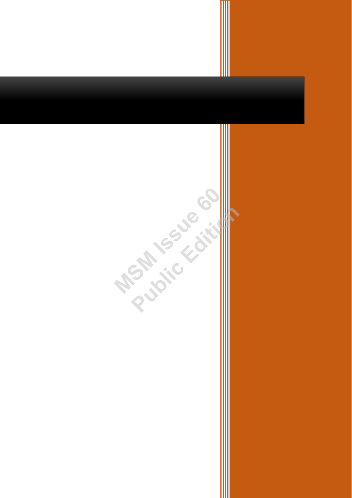 Management Support Manual