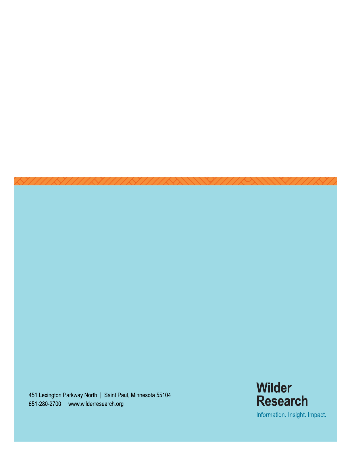 Framework to Conduct a Return on Investment Analysis Prepared for Minnesota Independence College and Community (MICC)