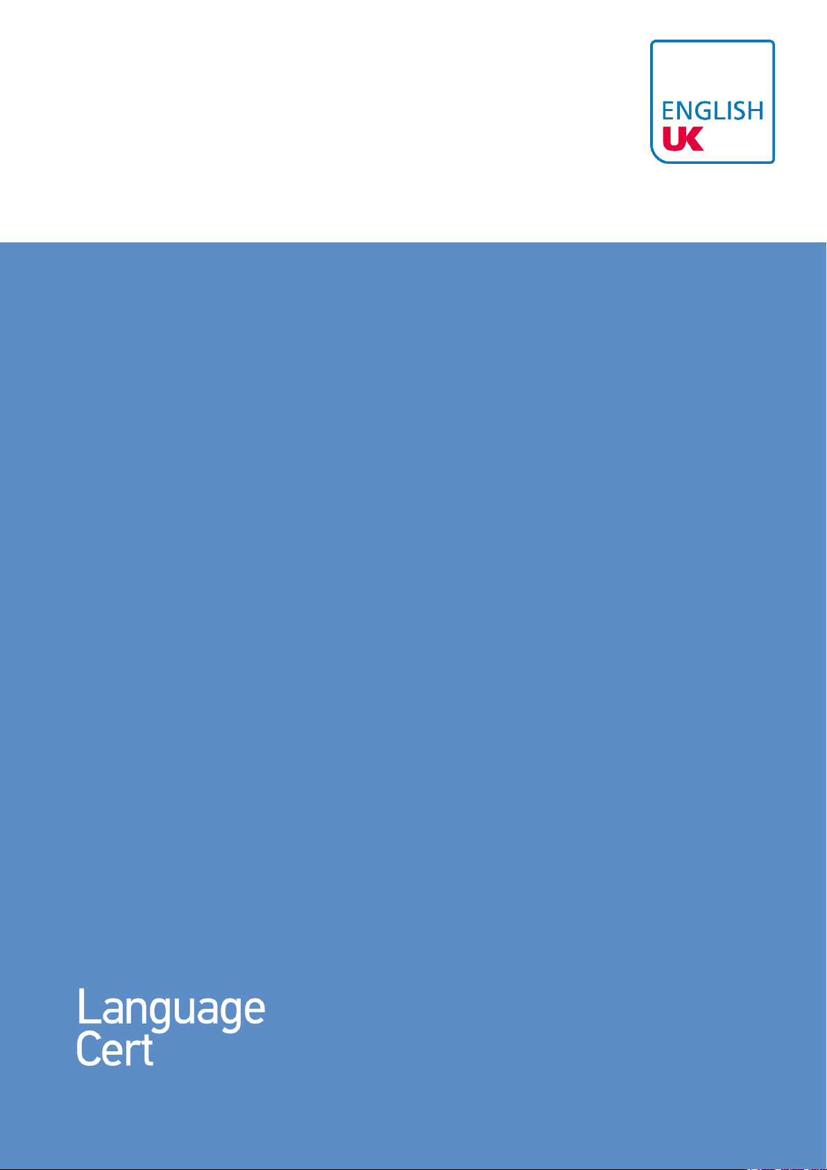 Certificate in International Business English Training Guidelines for course providers