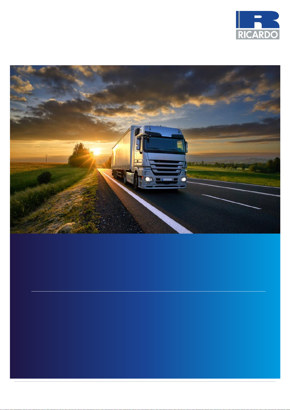 STUDY ON FINANCING MECHANISMS FOR ZERO-EMISSION TRUCKS AND THEIR INFRASTRUCTURE