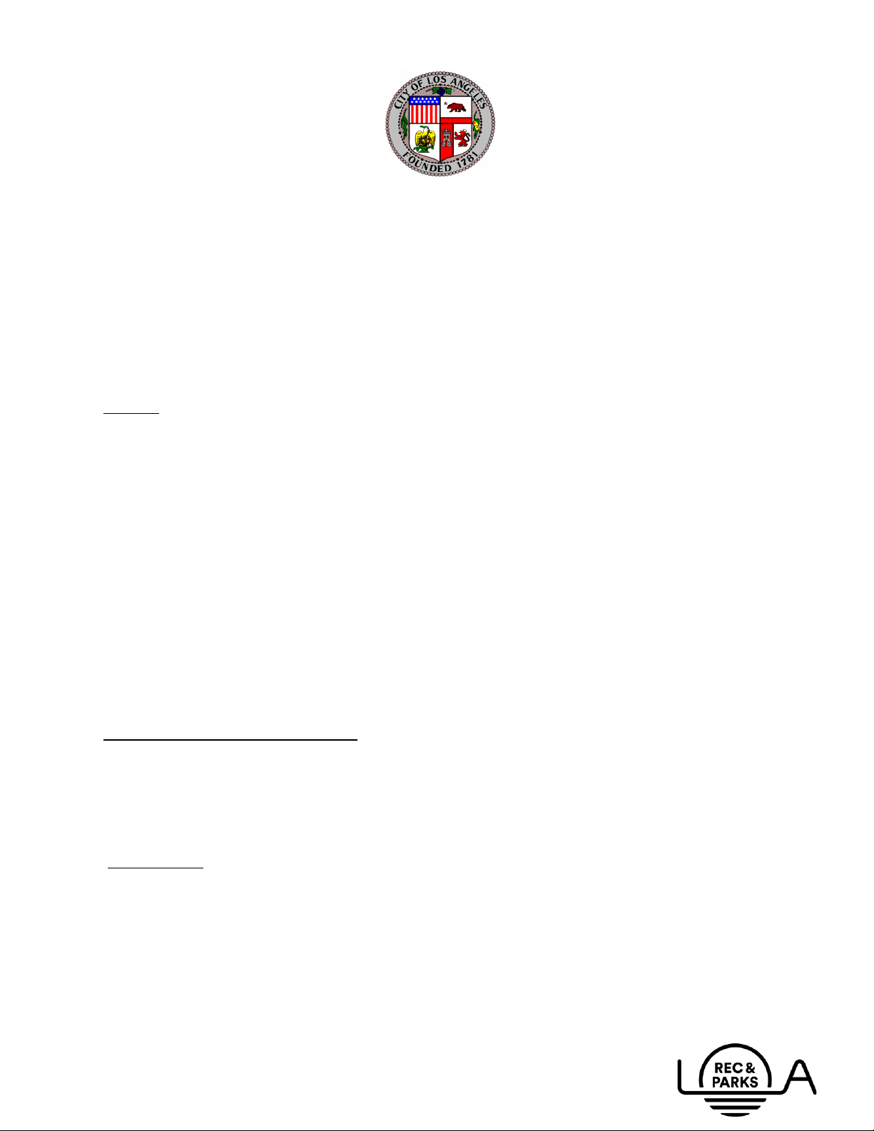 North Hollywood Recreation Center – Approval of a Proposed Agreement with the Oakwood School for the Installation of Various Sport Field Improvements as a Donation to the City of Los Angeles