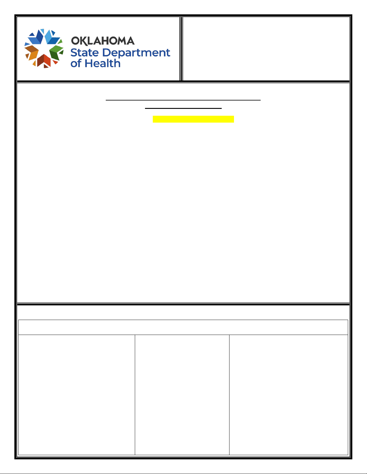 APPLICATION FOR LICENSE TO OPERATE A HOME CARE AGENCY