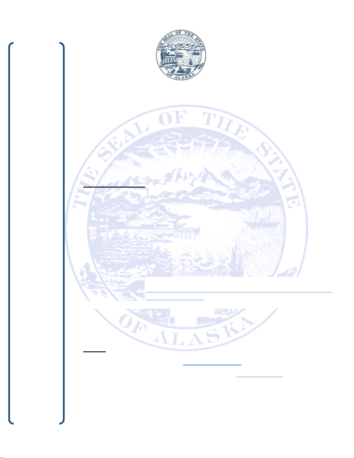 ALASKA BOARD OF PHARMACY MEETING AGENDA