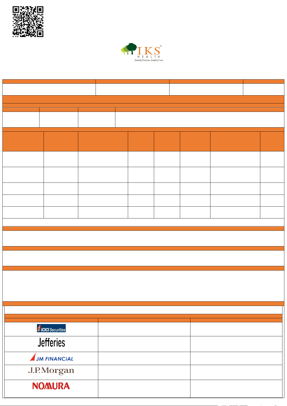 DRAFT RED HERRING PROSPECTUS
