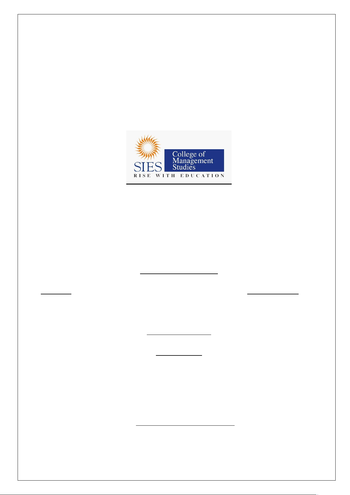THE STUDY ON PROJECT EXPORT AND SERVICE EXPORT MANUAL WITH RESPECT TO INTERNATIONAL PROJECTS SUMMER INTERNSHIP PROJECT REPORT