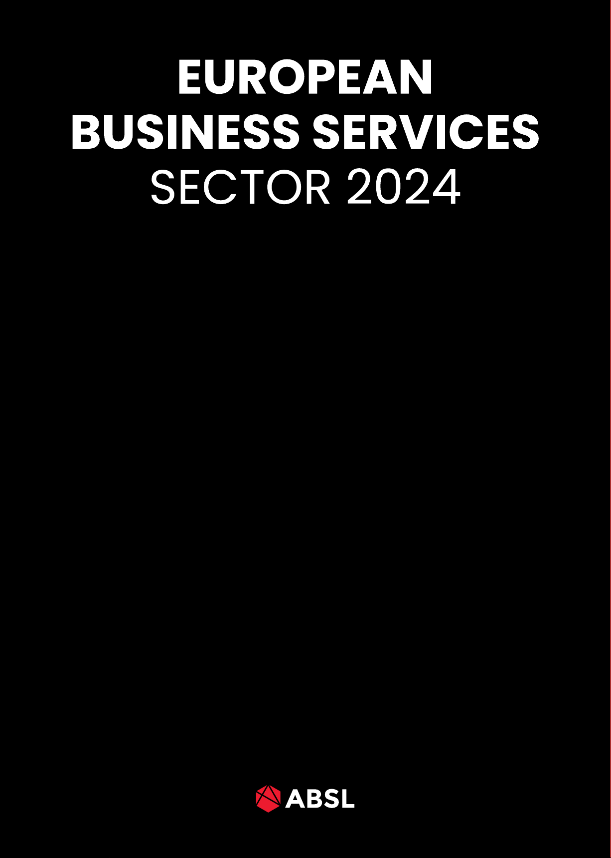 EUROPEAN BUSINESS SERVICES SECTOR 2024