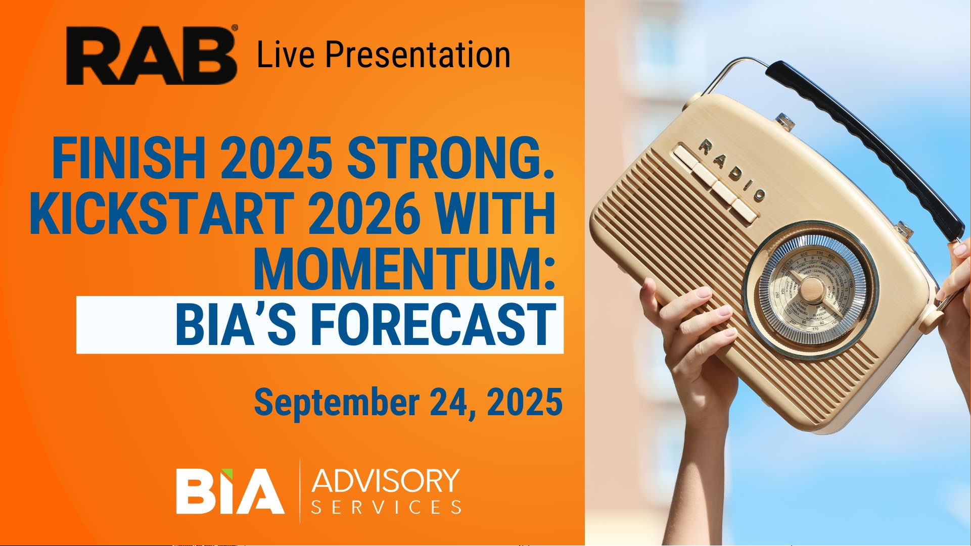 FINISH 2025 STRONG. KICKSTART 2026 WITH MOMENTUM: BIA'S FORECAST