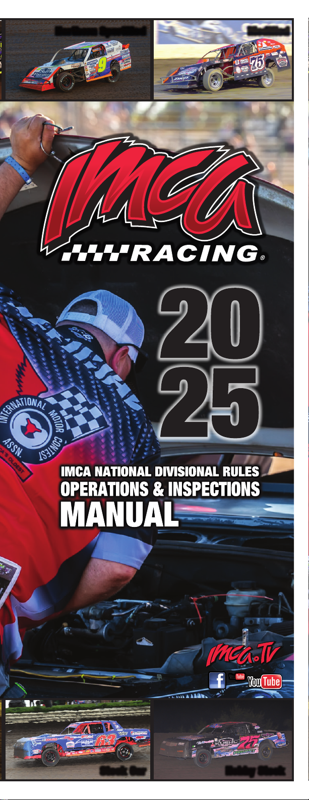 IMCA Racing 2025 National Divisional Rules Operations & Inspections Manual