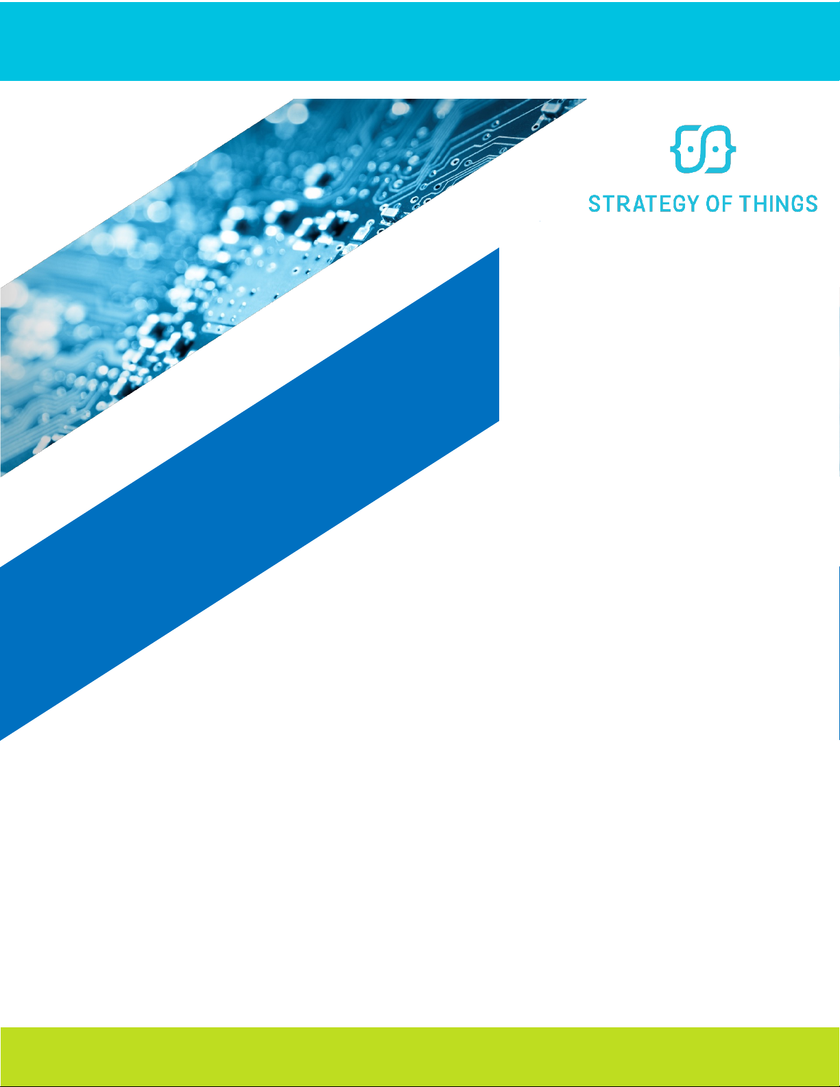 Economic Research and Analysis of the National Need for Technology Infrastructure to Support the Internet of Things (IoT)