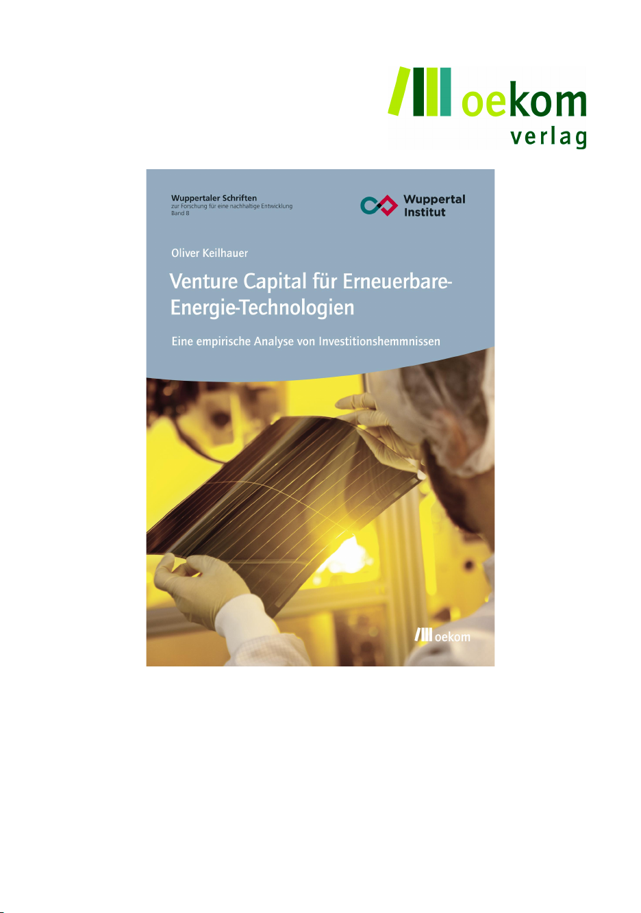 Venture Capital für Erneuerbare-Energie-Technologien