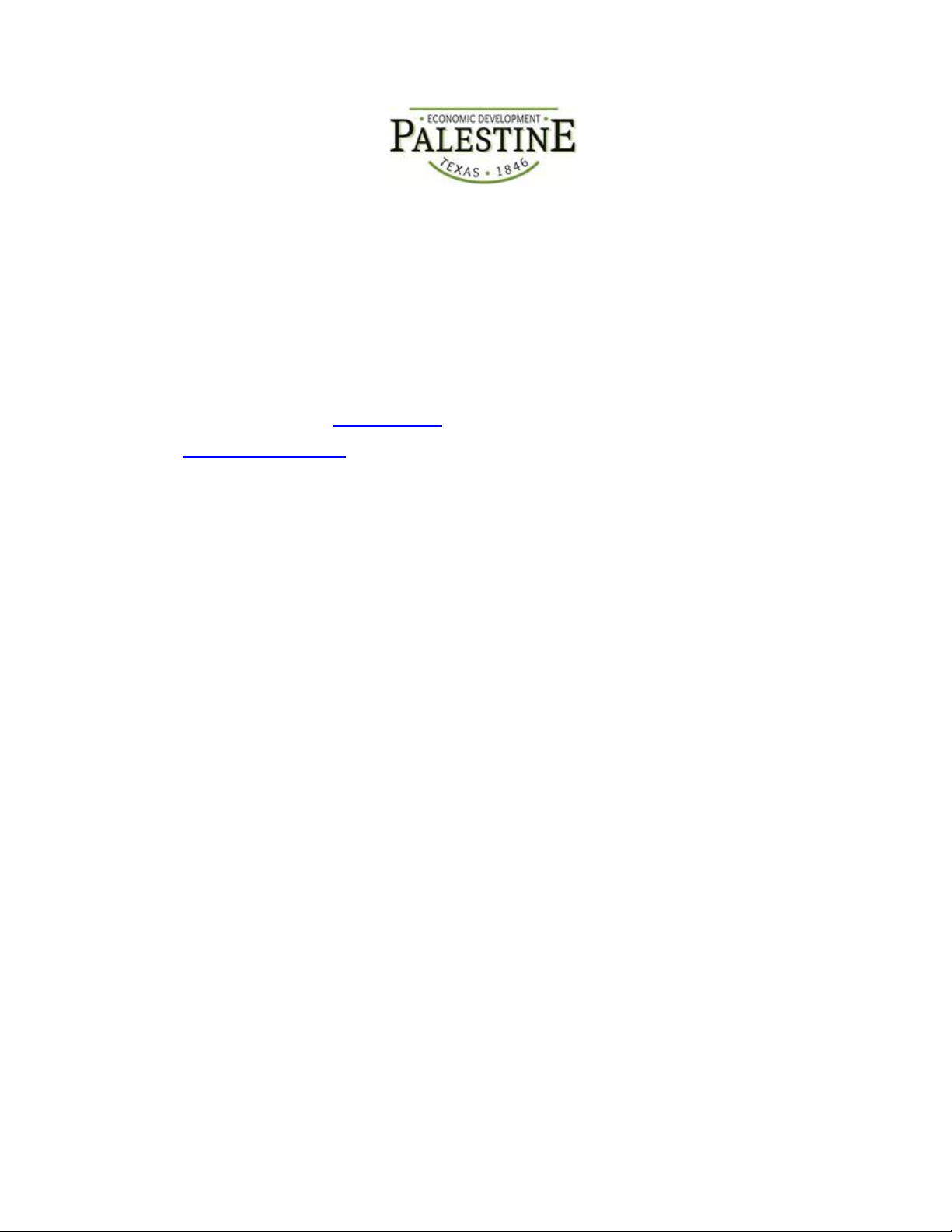 NOTICE OF MEETING ECONOMIC DEVELOPMENT CORPORATION