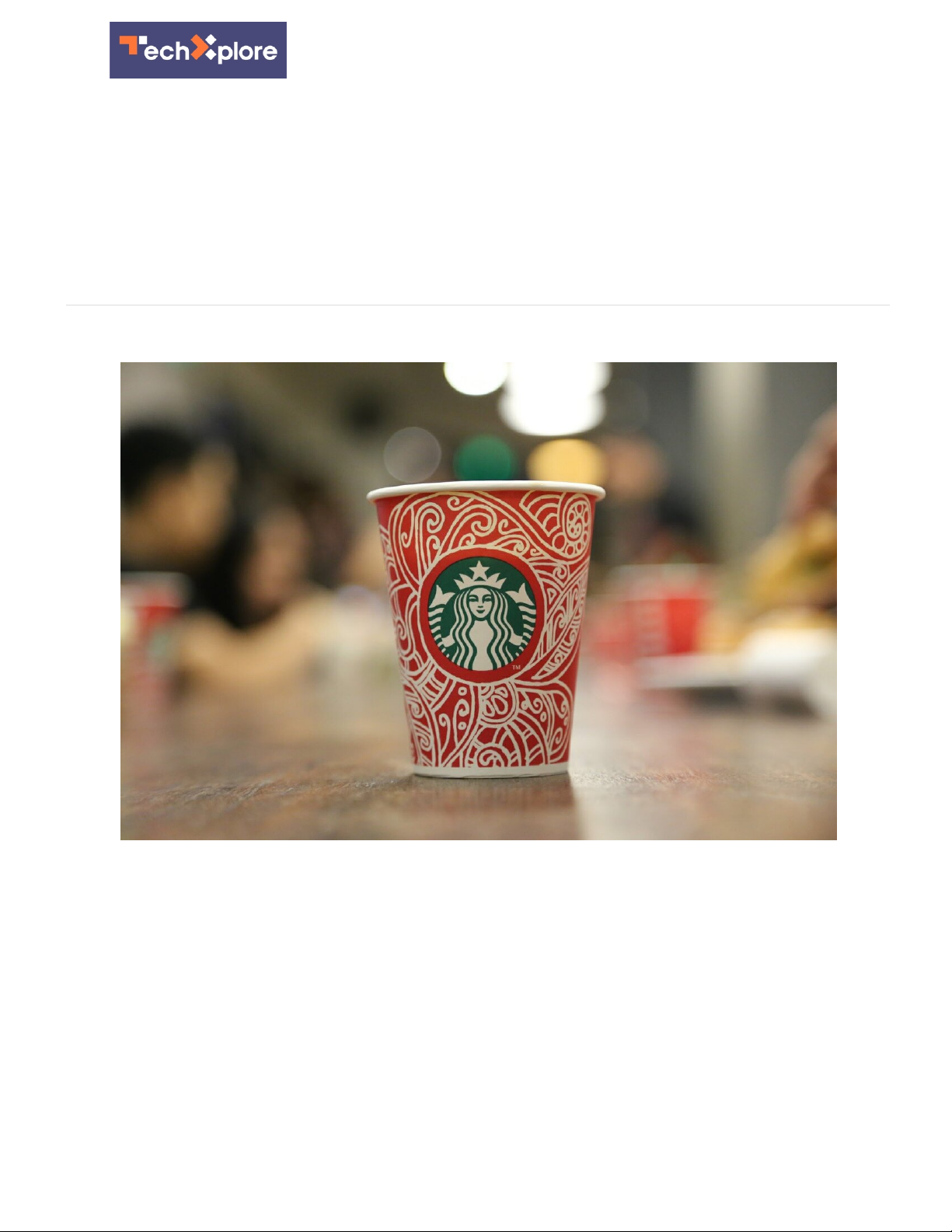 Starbucks to use AI to track inventory, free up baristas to connect