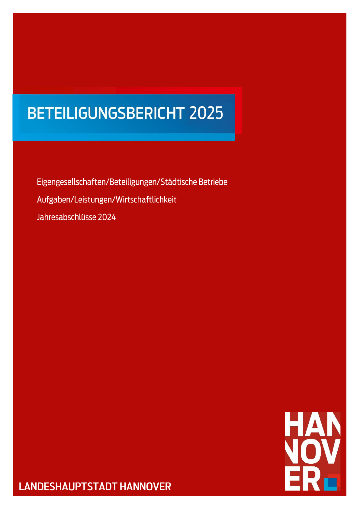Beteiligungsbericht 2025