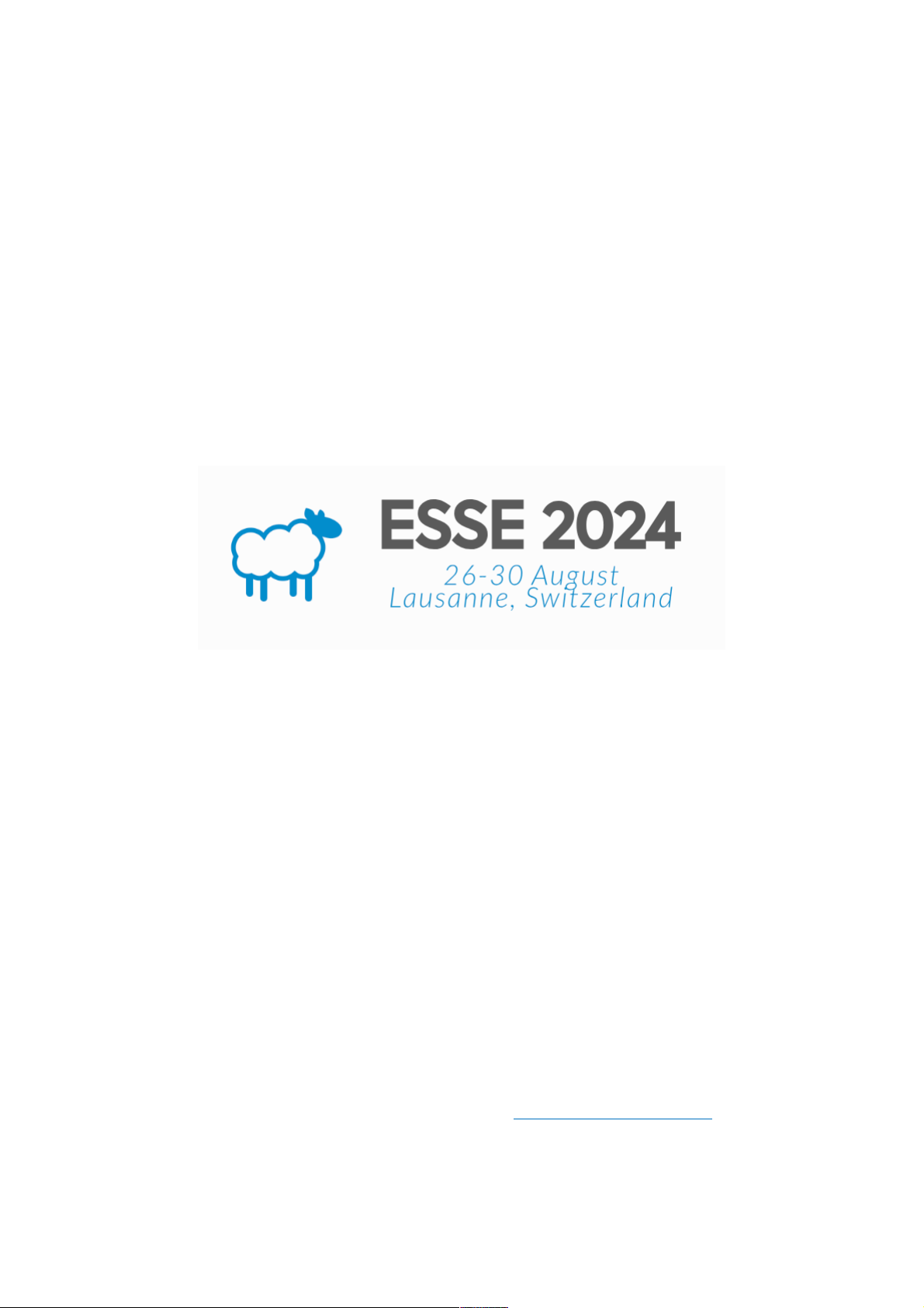 ESSE 2024 Academic Programme