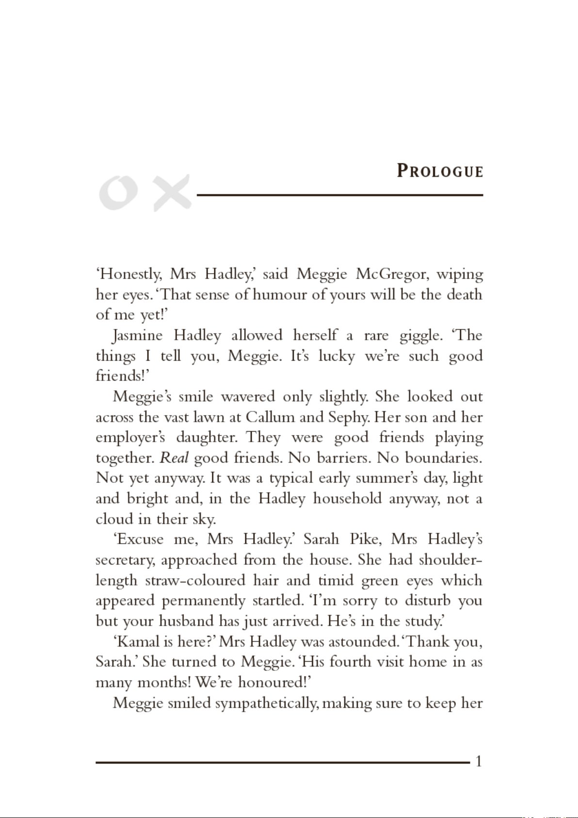 PROLOGUE