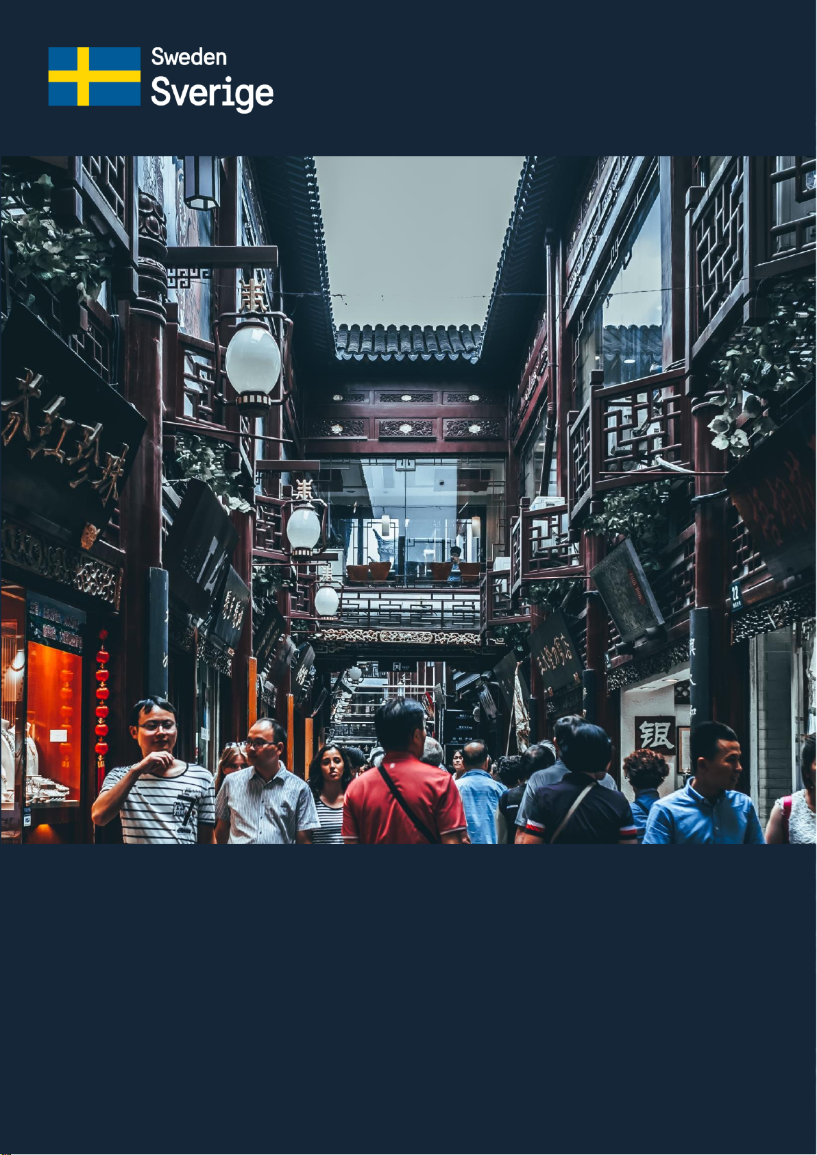 THE GATEWAY TO CHINESE CONSUMERS: A CROSS-BORDER E-COMMERCE GUIDEBOOK FOR SWEDISH FOOD AND BEVERAGE EXPORTERS TO CHINA