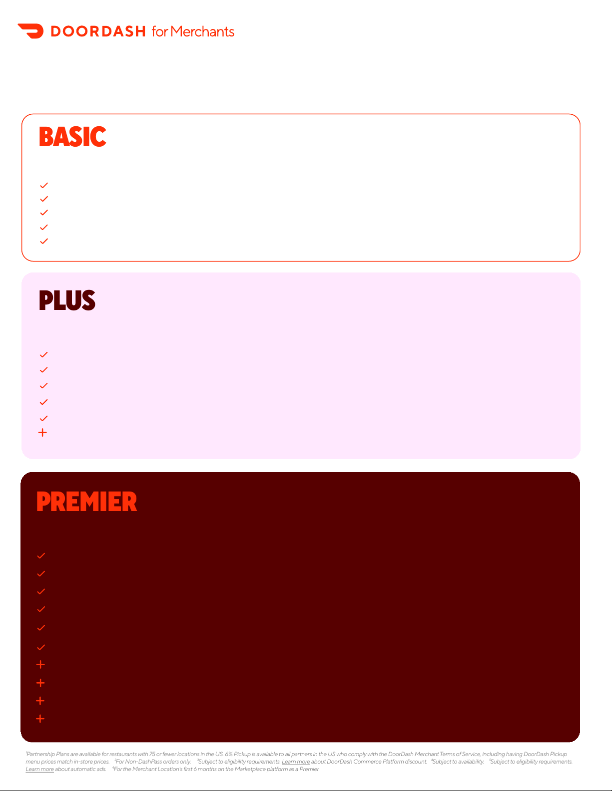 MARKETPLACE PLANS