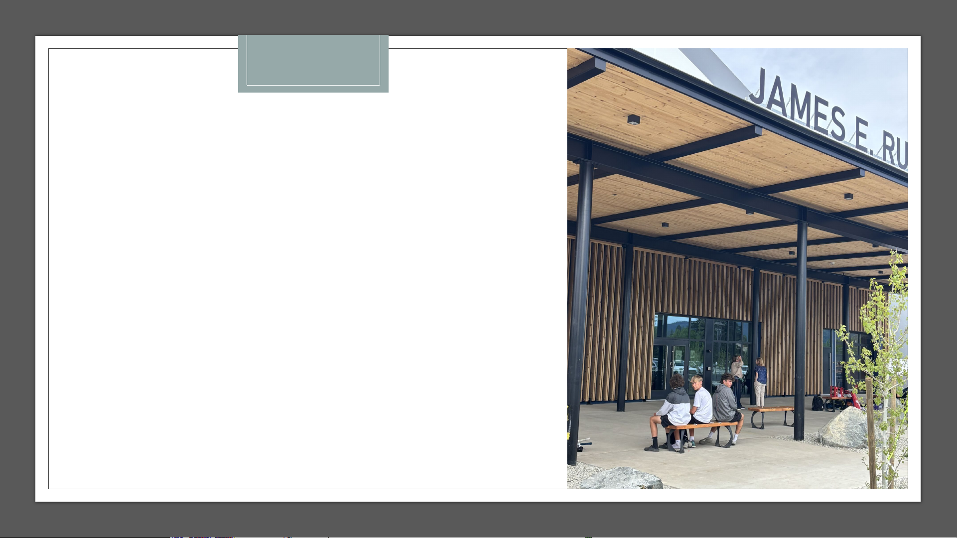 Planning the Future of the JER Sports Center